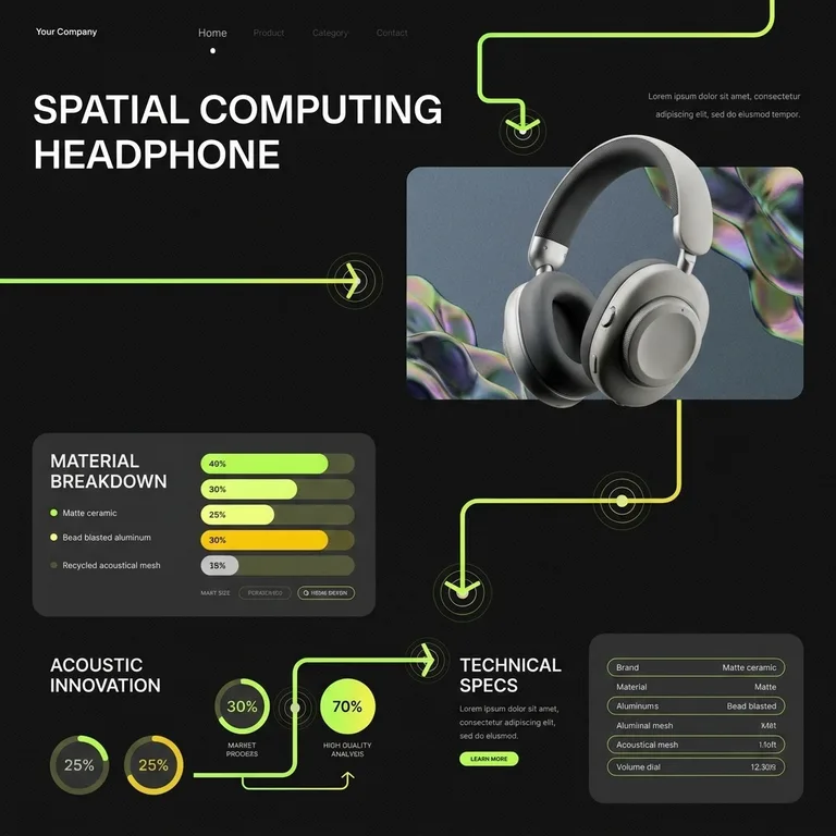 Ethereal Spatial Audio Headset