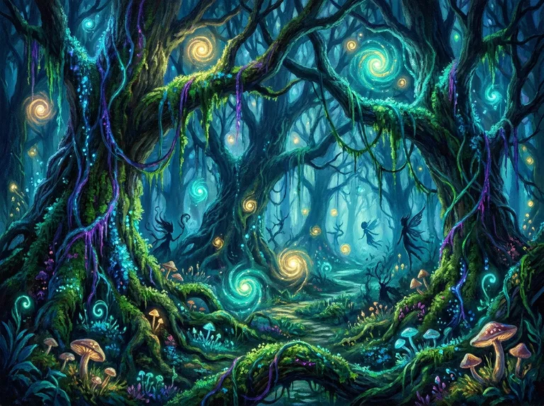 Glow Of The Ancient Woods
