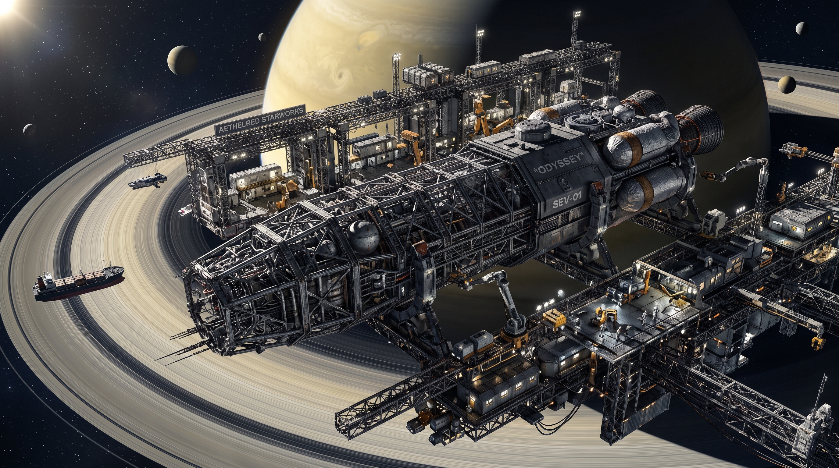 Saturn Orbital Shipyard