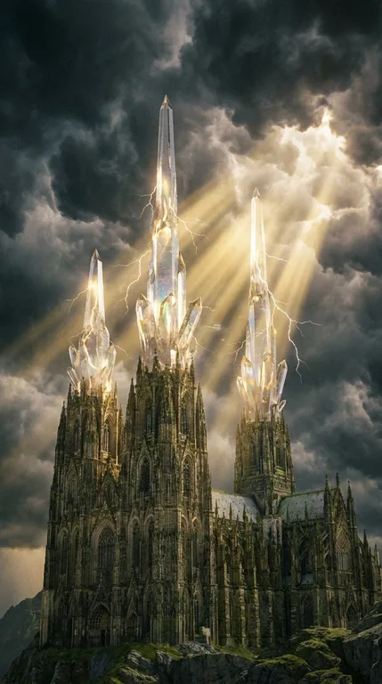 Crystal Spires of Divine Light