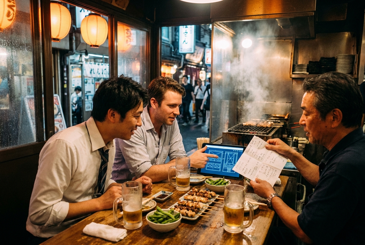Late Night Tokyo Business Debrief