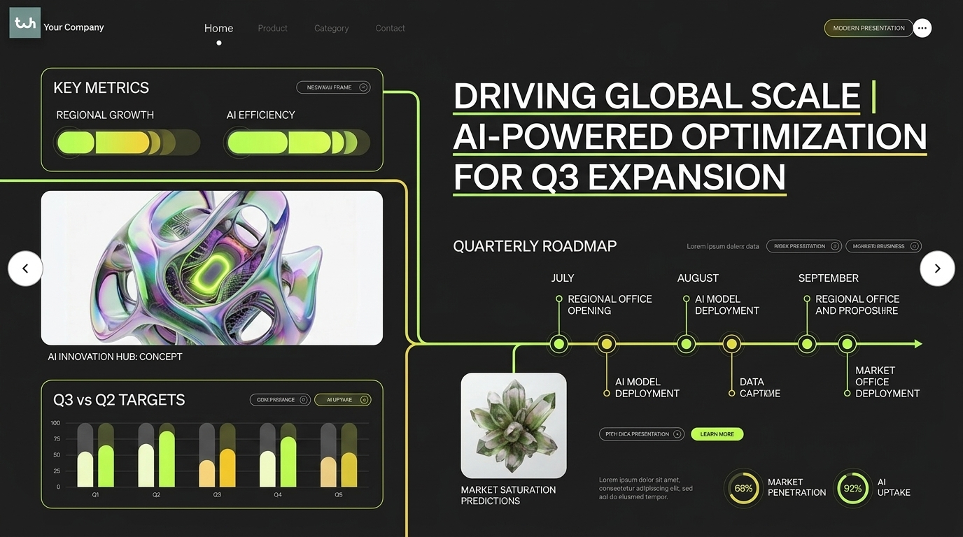 Global Strategy Executive Dashboard
