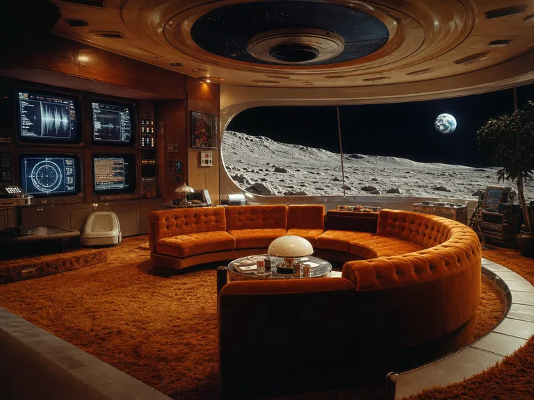 Lunar Lounge Seventies Orbit