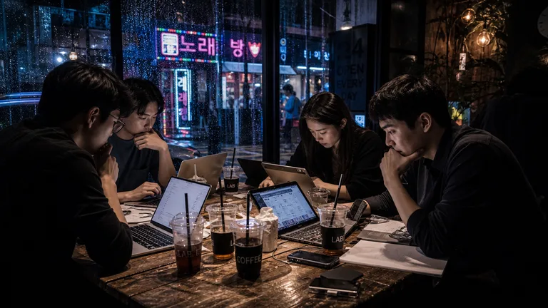 Midnight Fintech Strategy Session Hongdae Hustle