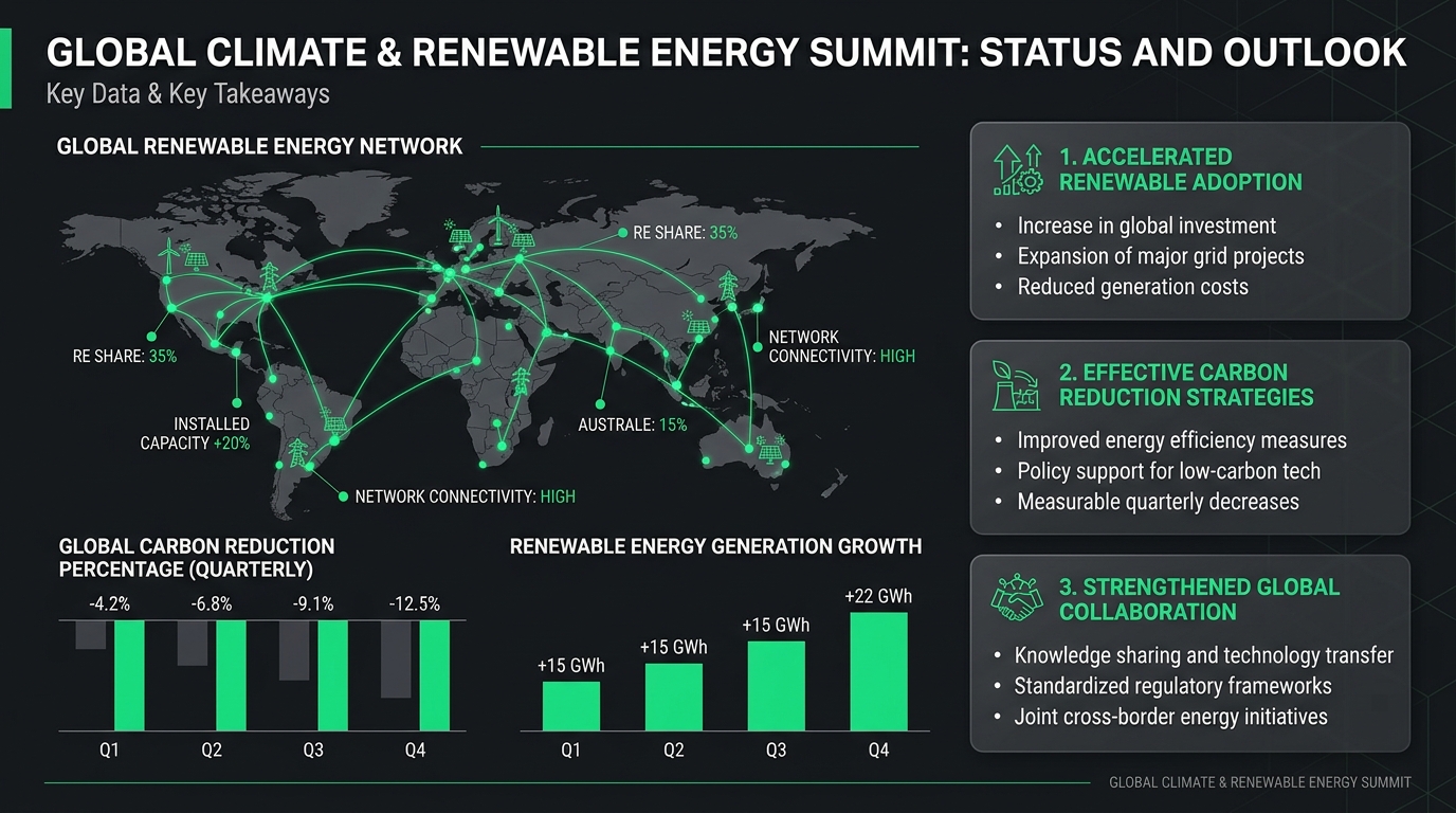 Climate Summit Executive Dashboard