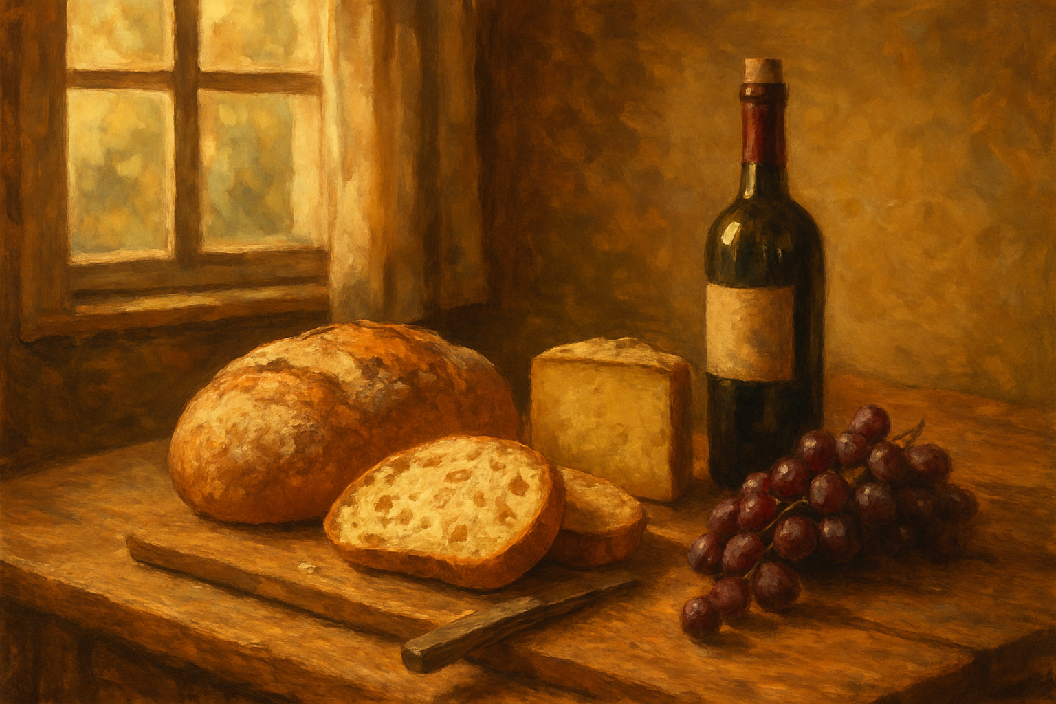 Rustic Morning Harvest Feast