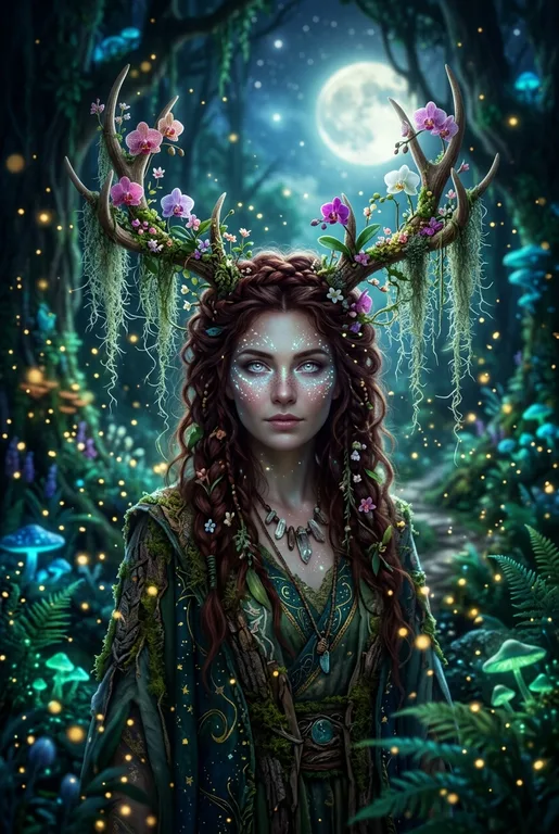 Celestial Orchid Druid