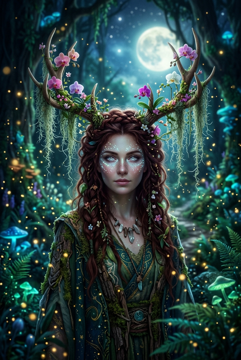 Celestial Orchid Druid