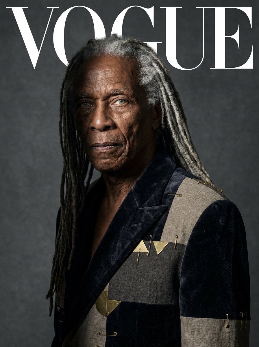 Silver Dread Avant Garde Portrait