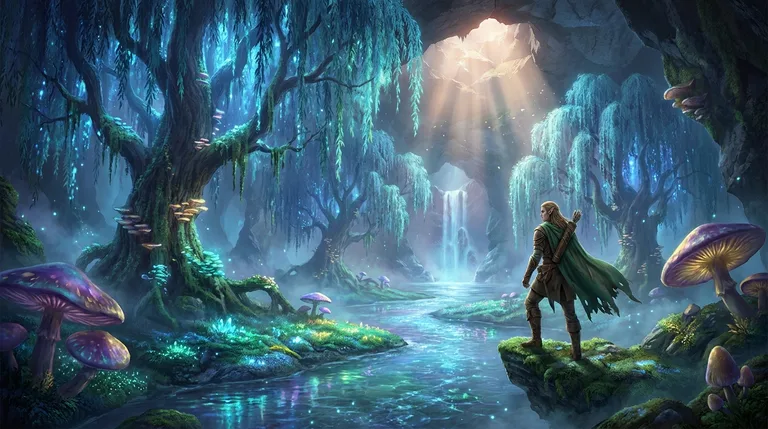 Luminous Cavern Of The Ranger