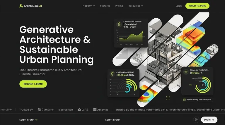 ArchStudio AI Parametric Design Interface