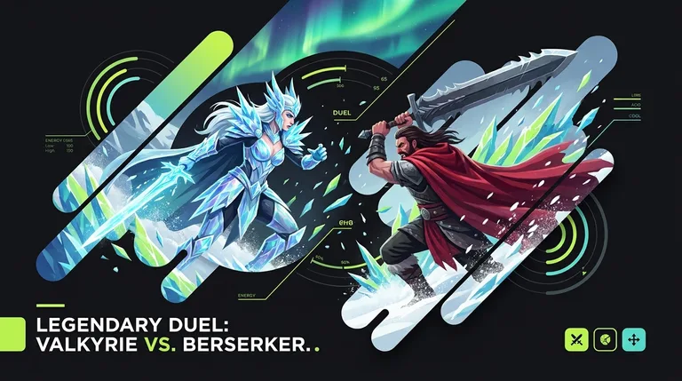 Valkyrie Versus Berserker Frost Duel