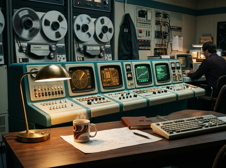 Retro Analog Data Console