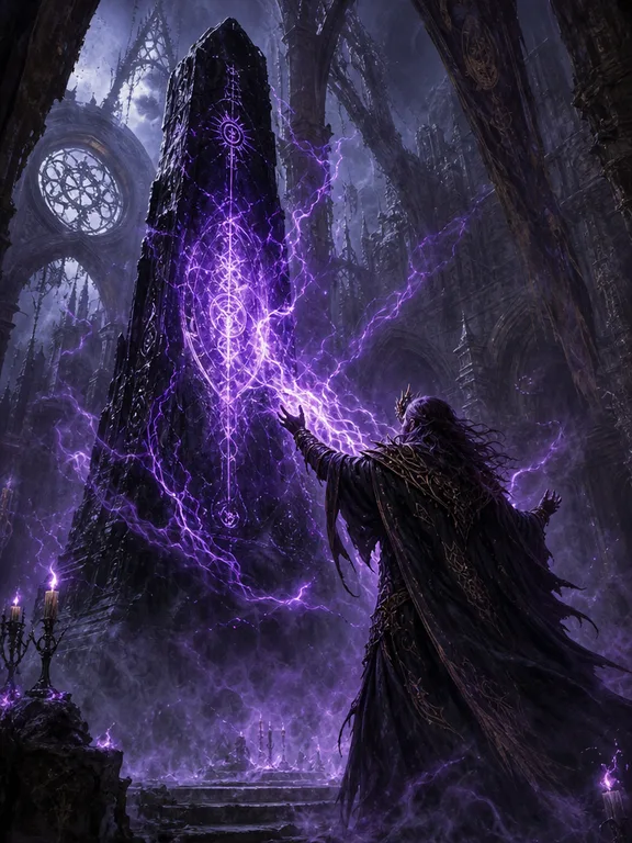 Sorcerer Of The Obsidian Spire
