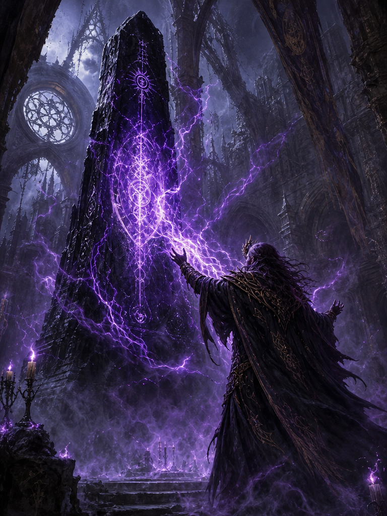 Sorcerer Of The Obsidian Spire