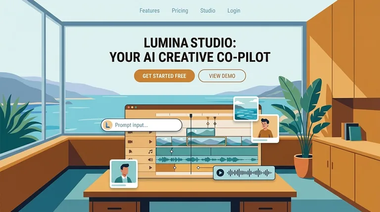Lumina Studio Interface Design