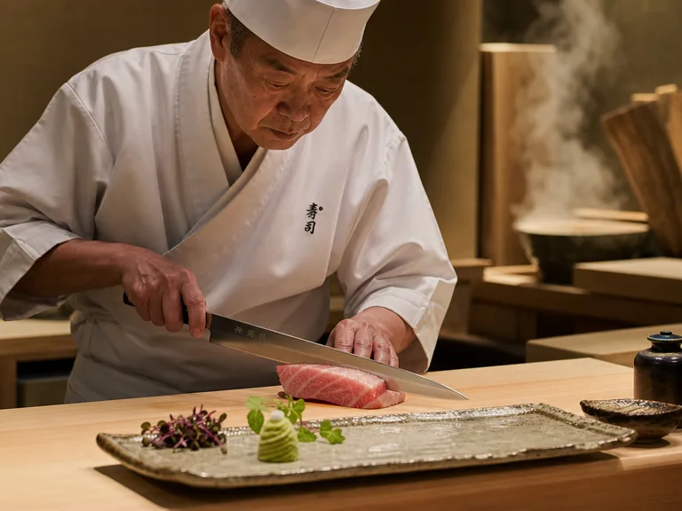 The Master Sushi Artisan