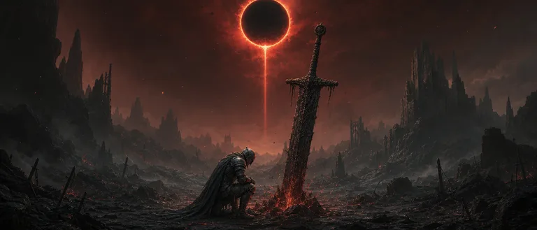 Knight At The Obsidian Blade