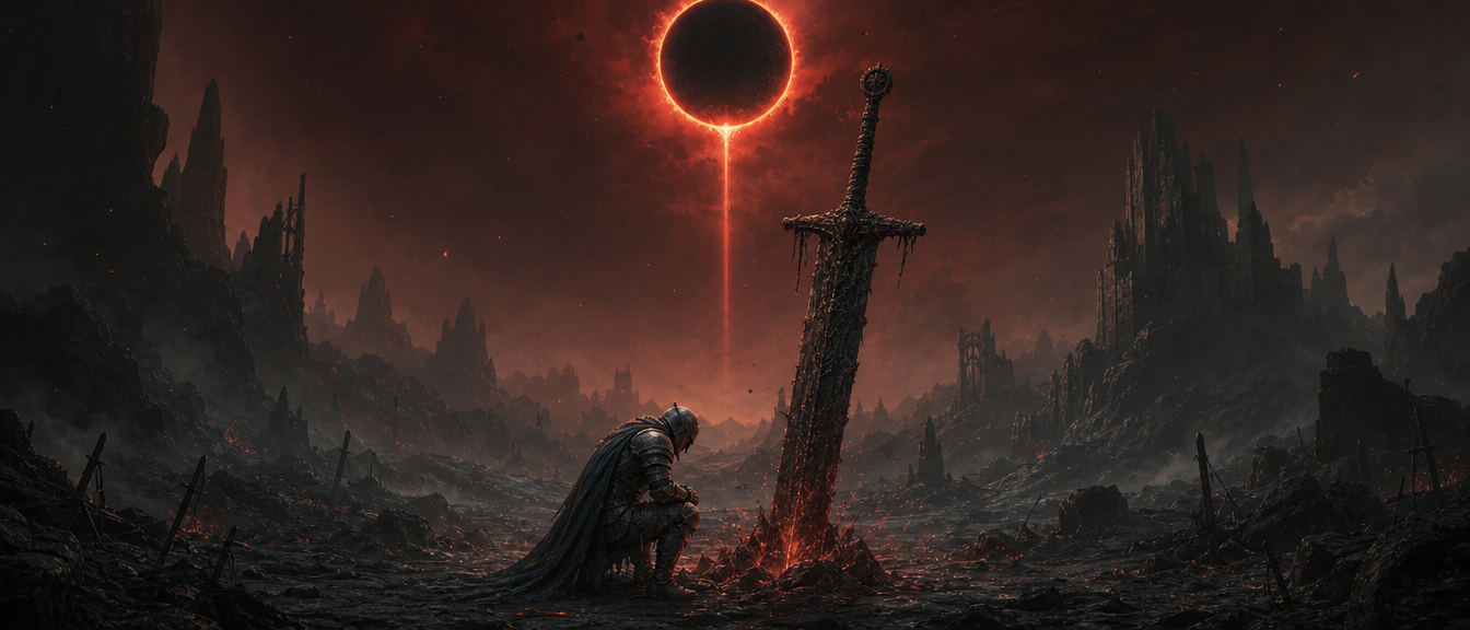 Knight At The Obsidian Blade