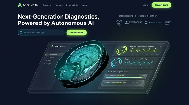 ApexHealth AI Diagnostic Dashboard
