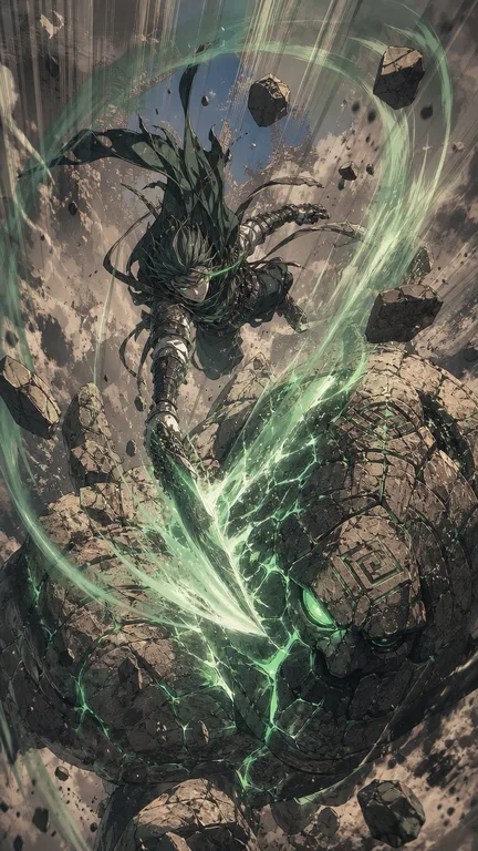 Gale Blade Versus Stone Titan