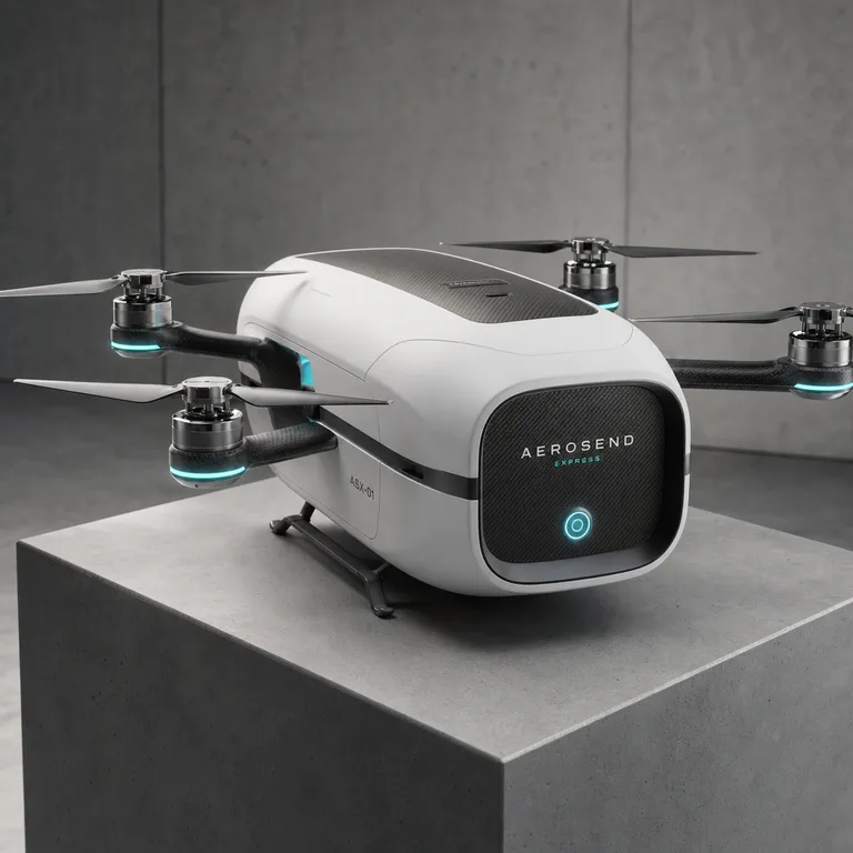 Minimalist Carbon Drone Pod