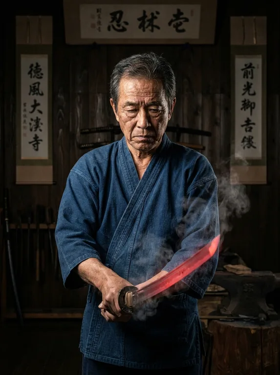 The Master Swordsmith's Gaze