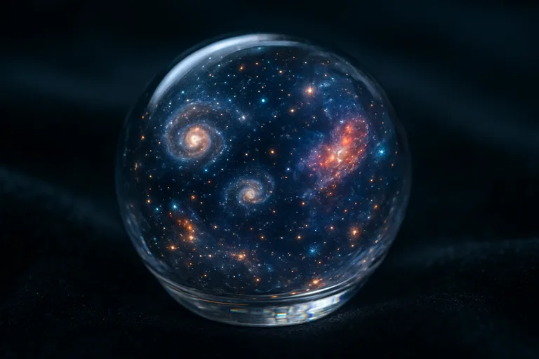 Galaxies Within Glass