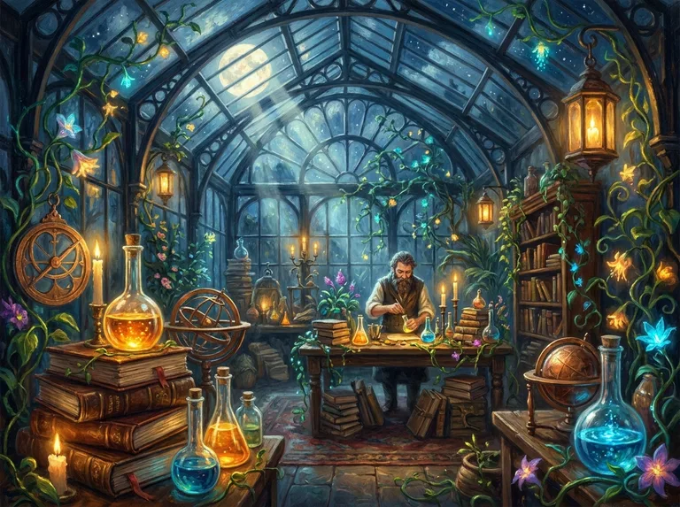 Midnight Alchemist Greenhouse