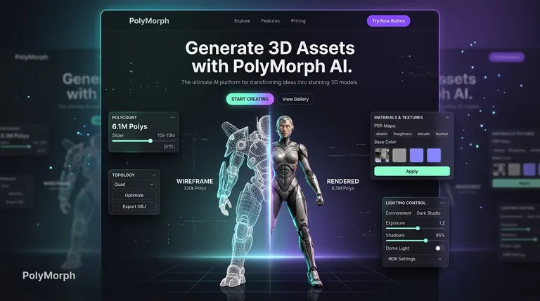 PolyMorph AI Modeling Interface
