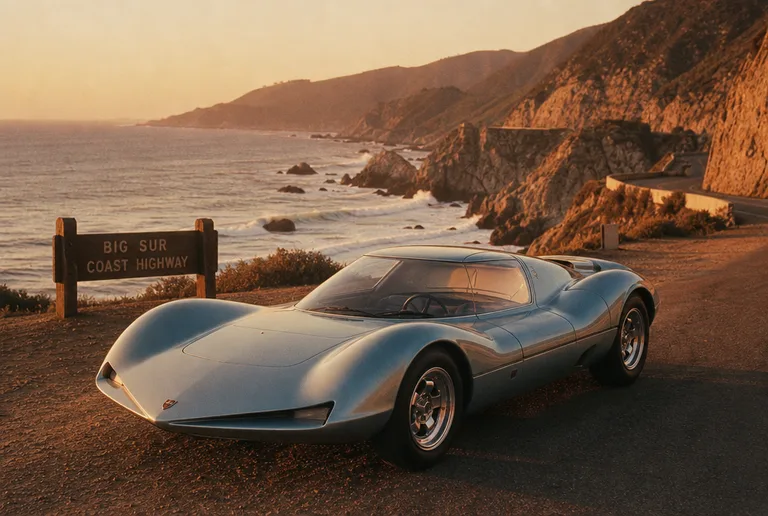 Coastal Vintage Golden Hour Cruise