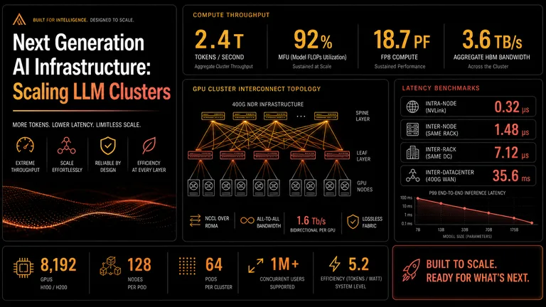 Next Generation AI Infrastructure Dashboard