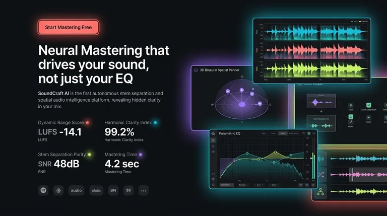 SoundCraft AI Studio Interface