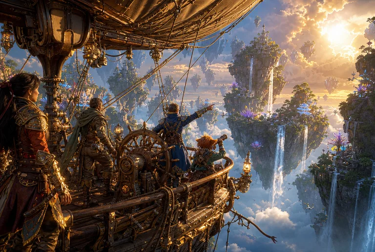 Voyage Through Floating Isles