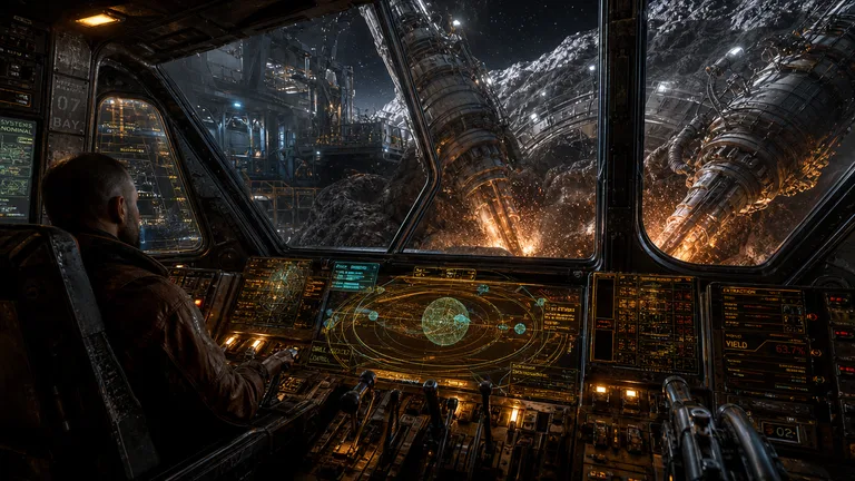 Deep Space Mining Command