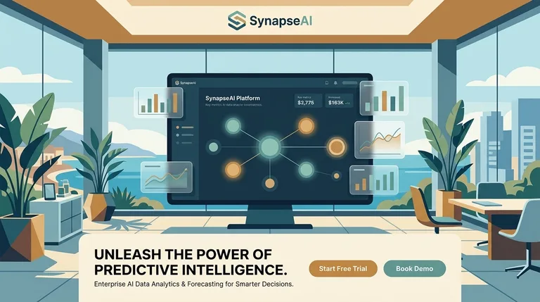 SynapseAI Enterprise Analytics Dashboard