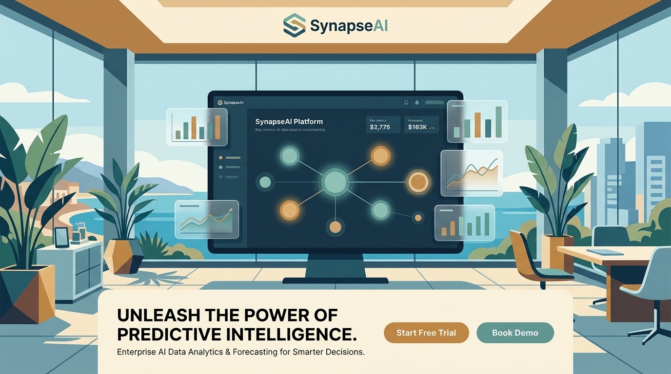 SynapseAI Enterprise Analytics Dashboard