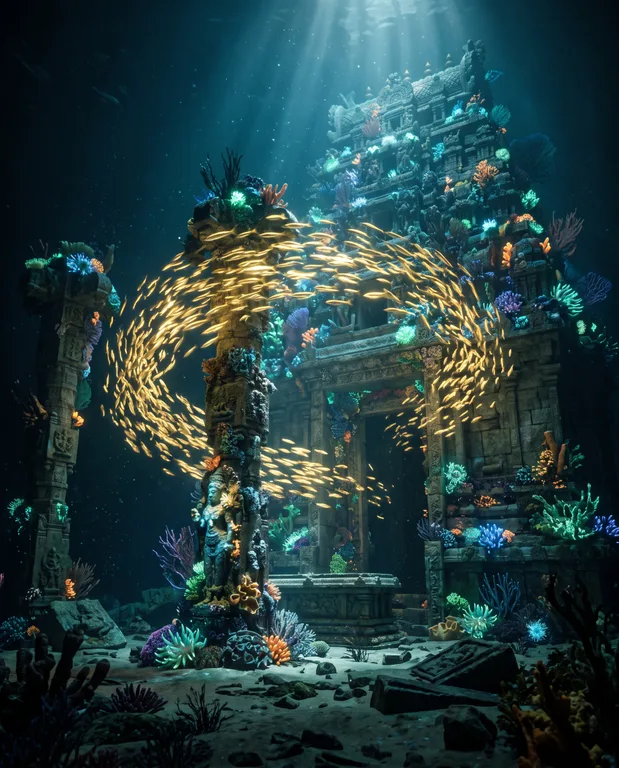 Glow Of The Sunken Temple