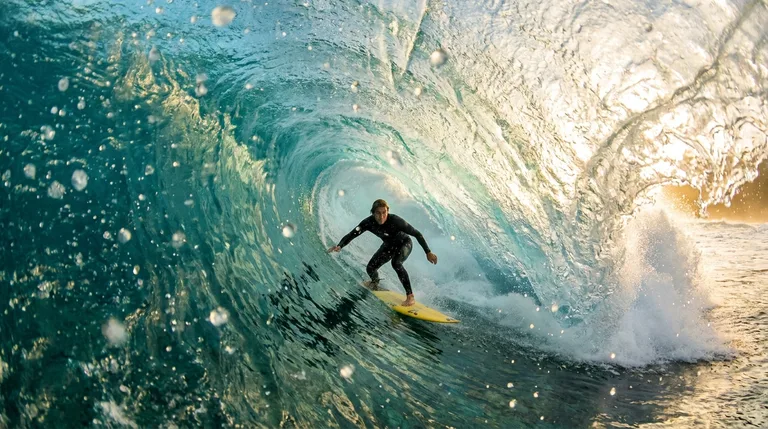 Inside The Teahupo'o Barrel
